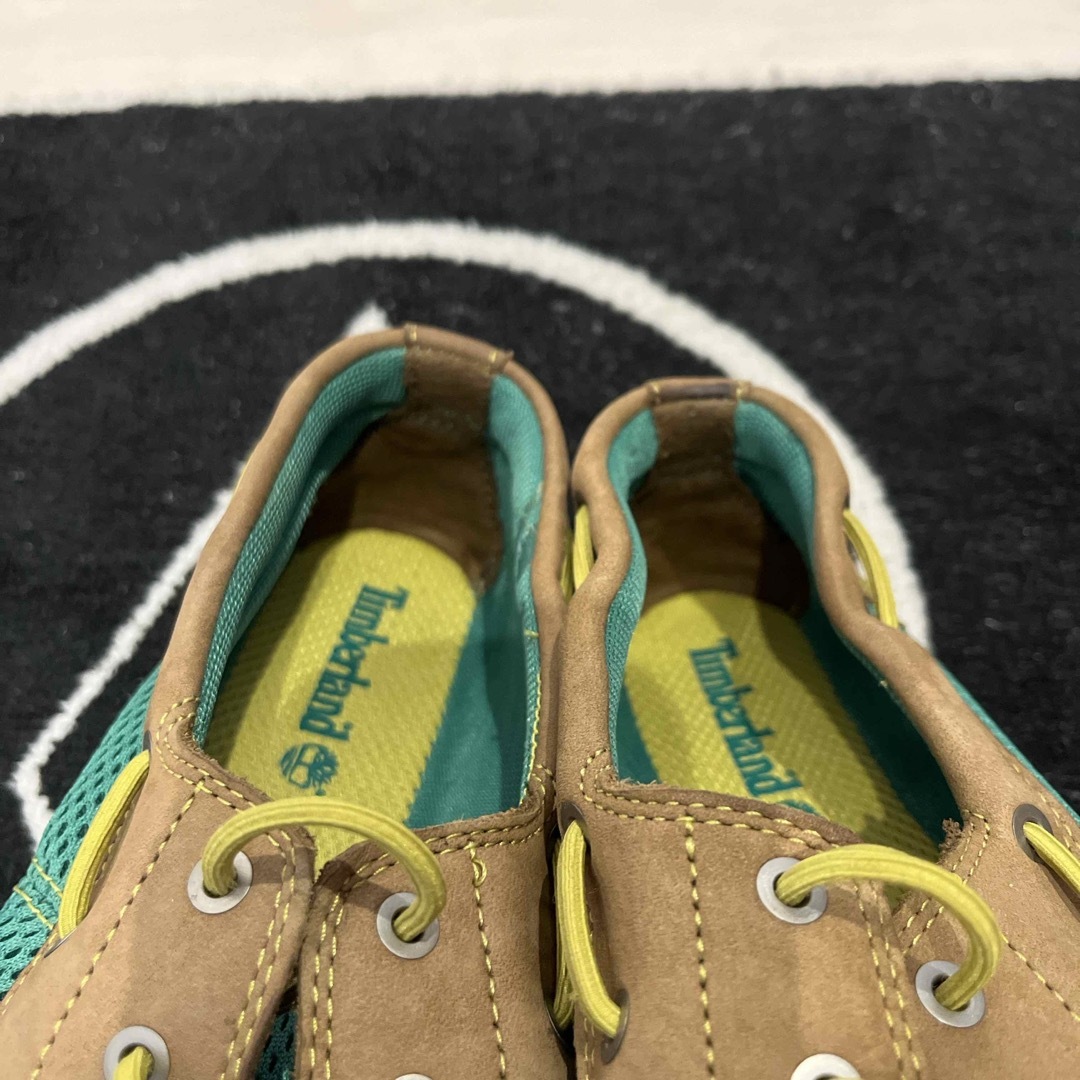 Timberland - ティンバーランド デッキシューズ 緑 グリーンの通販 by