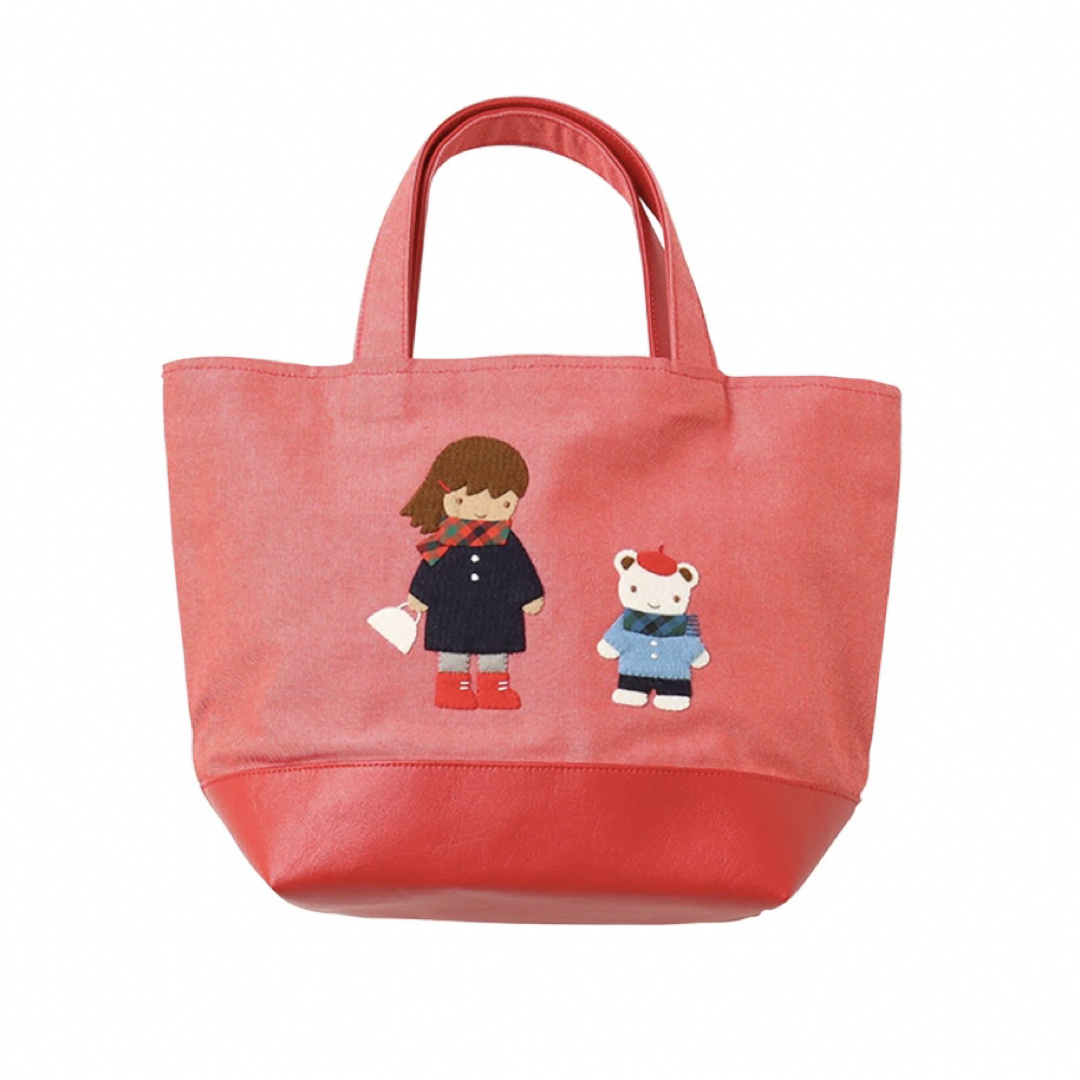 familiar - familiar♡ファミリア♡手刺繍デニムバッグ♡2024年秋冬