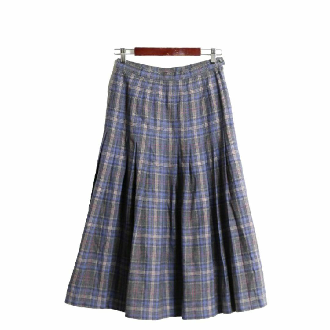 PENDLETON - 70s USA製 ペンドルトン チェック ウール プリーツ
