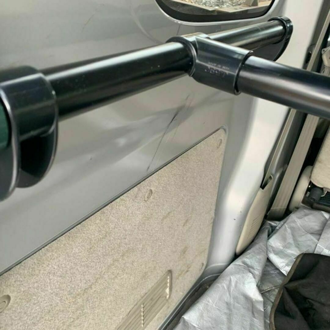 サイドバー イレクターパイプ 取り外し自由 エブリィ ロッドホルダー 6