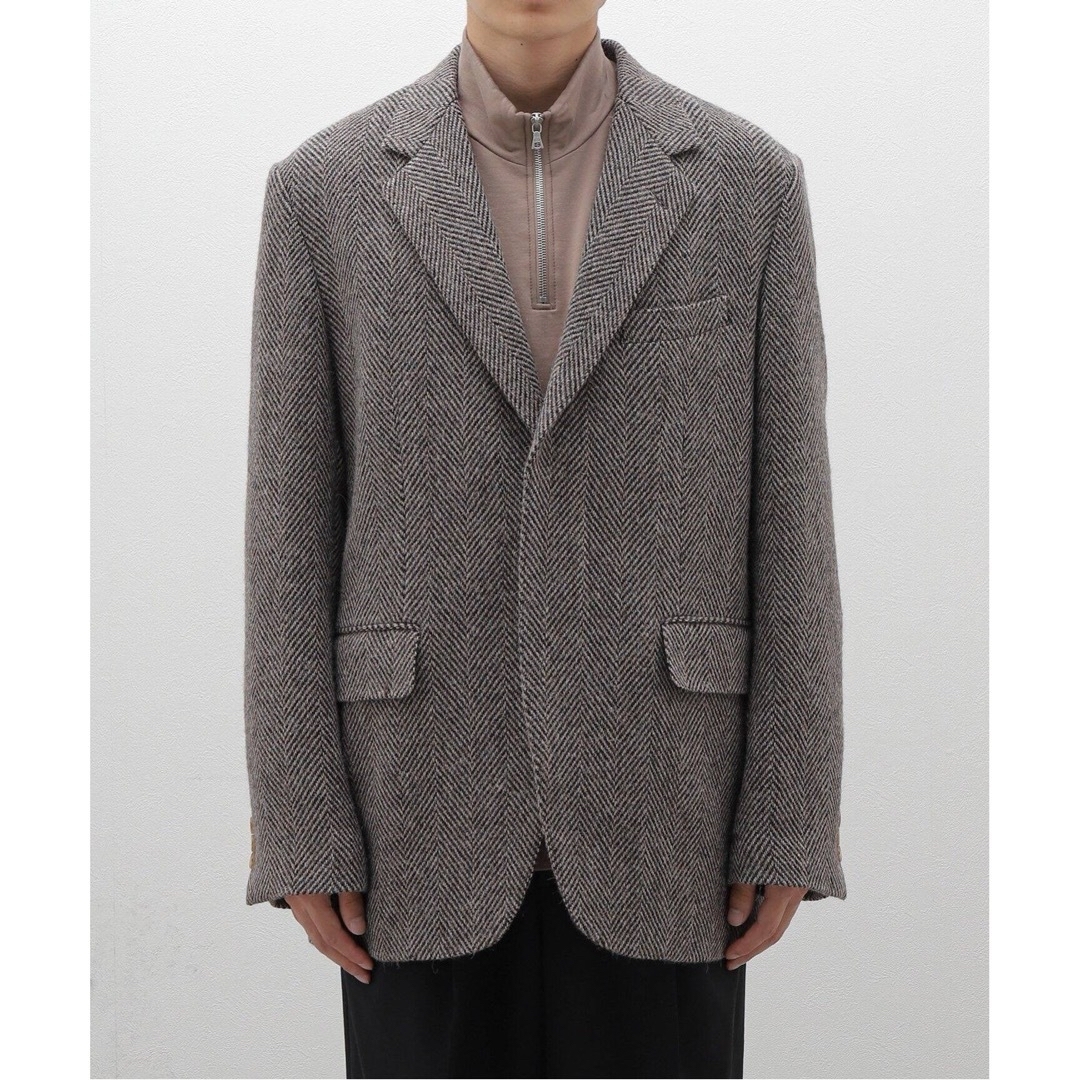 AURALEE - LAMA SHETLAND WOOL TWEED OVER JACKET 4の通販 by NEED's