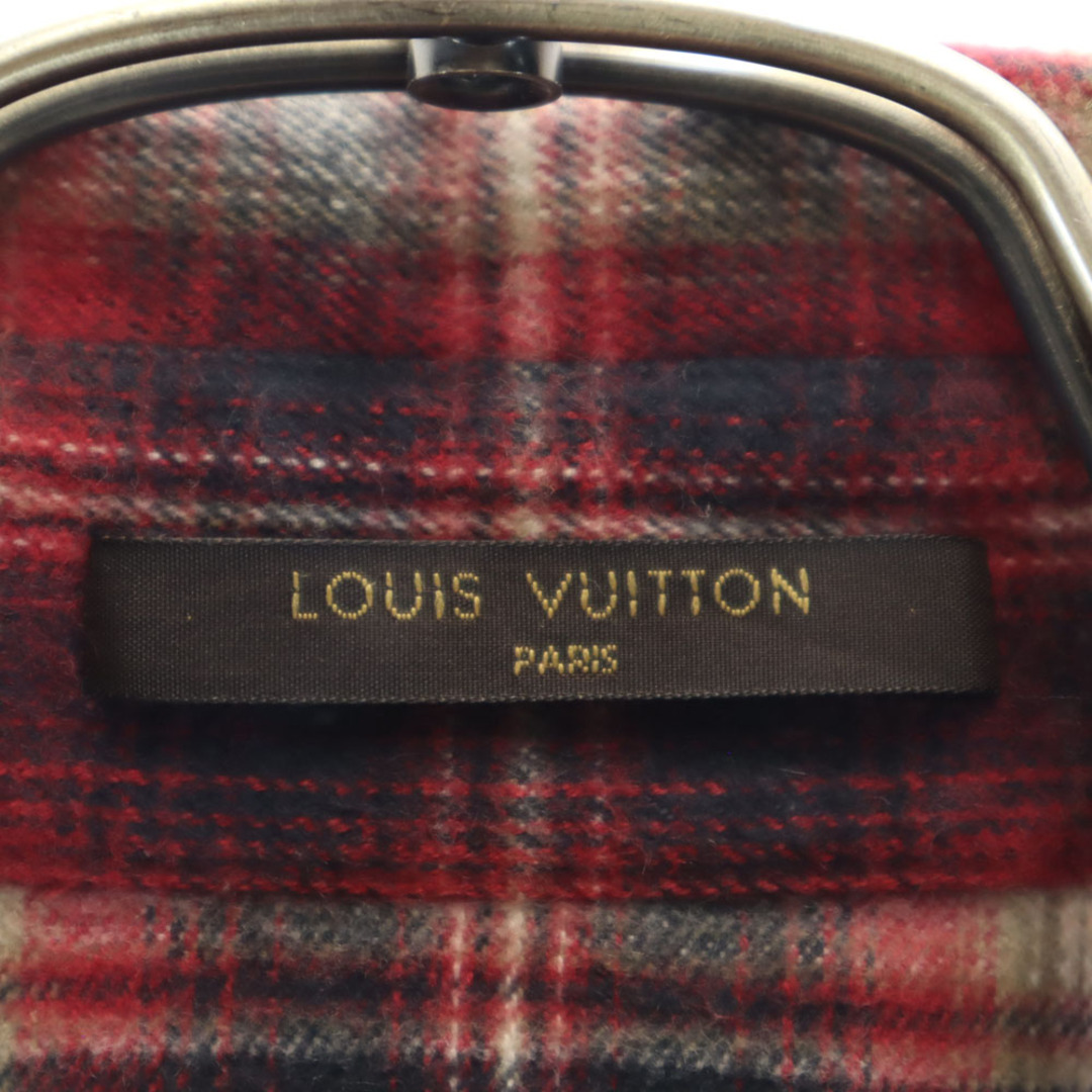 LOUIS VUITTON - ルイヴィトン イタリア製 チェック柄 長袖 ネルシャツ