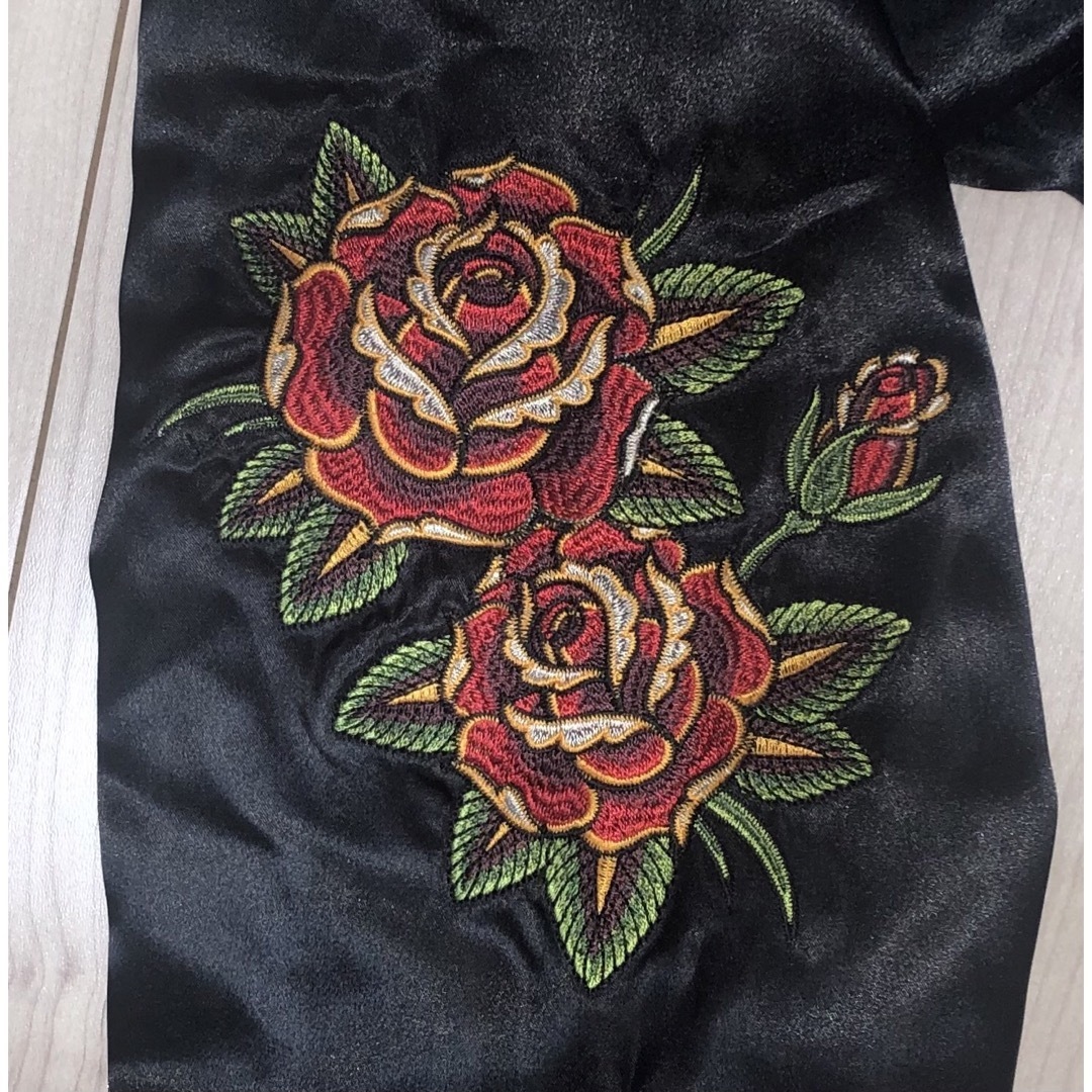 CRIMIE - L 美品 CRIMIE マリア 刺繍 スカジャン コーチジャケット MA