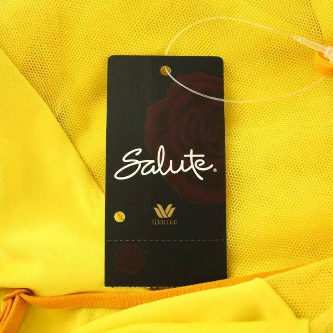 ワコール サルート キャミソール チュール シアー シースルー 刺繍 L