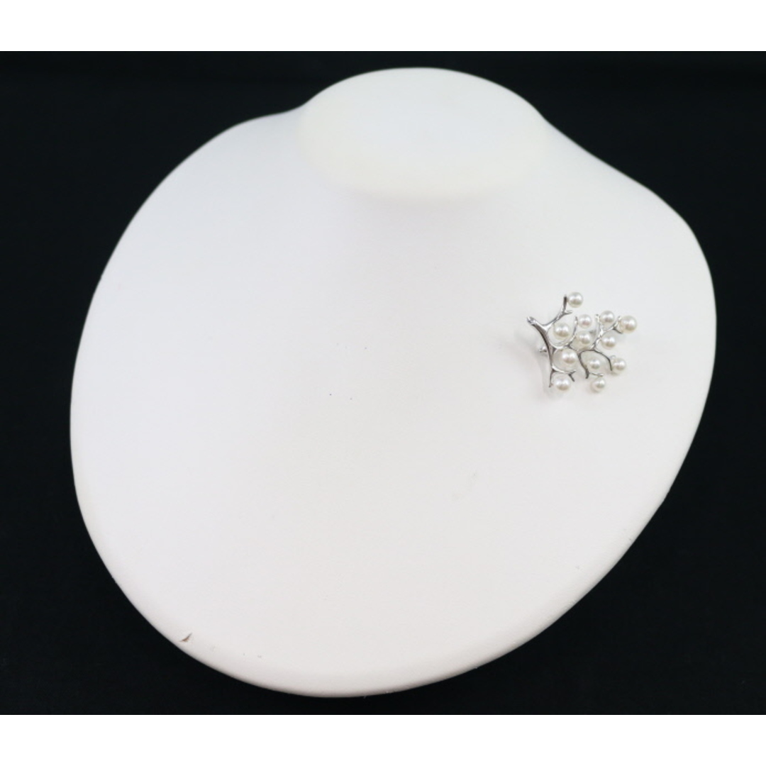 MIKIMOTO - ミキモト ブローチ パール 真珠 4.0-5.2mm 幸福の木