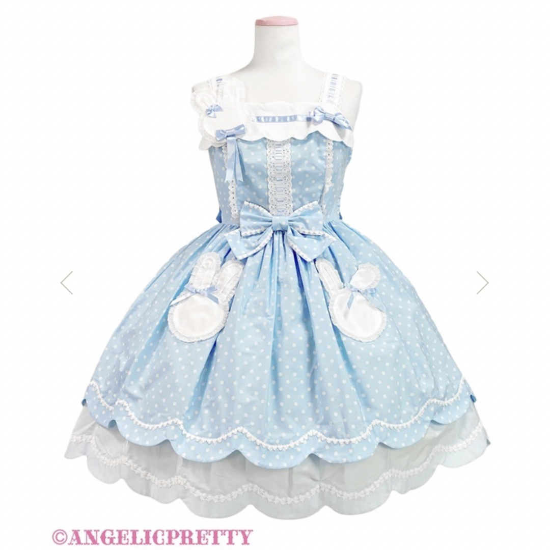 Angelic うさぎちゃんポッケ JSK Pretty うさぎちゃんポッケワンピース
