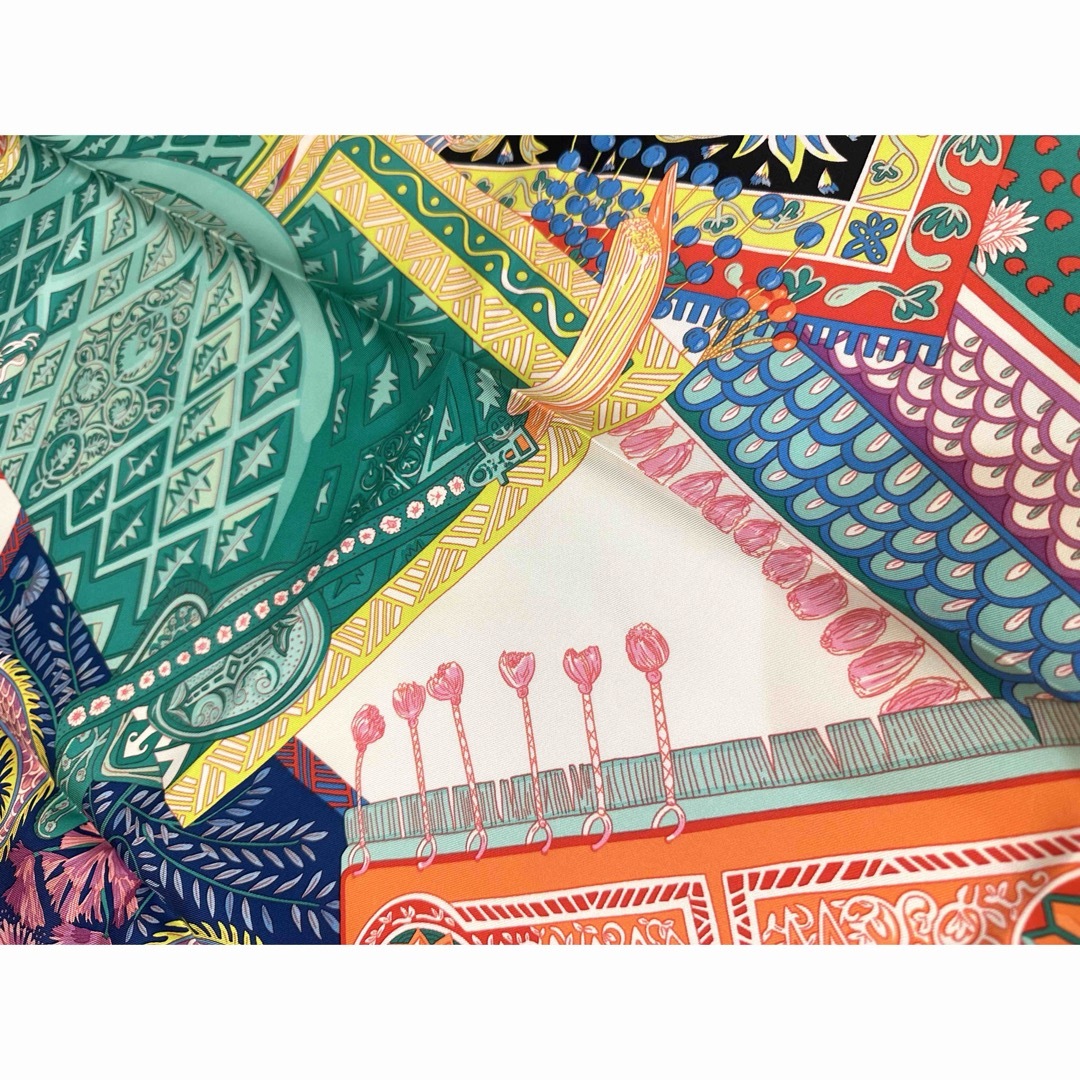 HERMES - 新品/エルメス 箱袋リボンショップカード シルク スカーフ