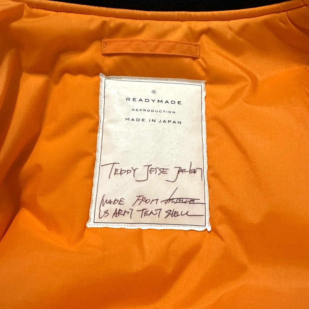 READYMADE - READYMADE TEDDY JESSE JKT Blackの通販 by shop｜レディ