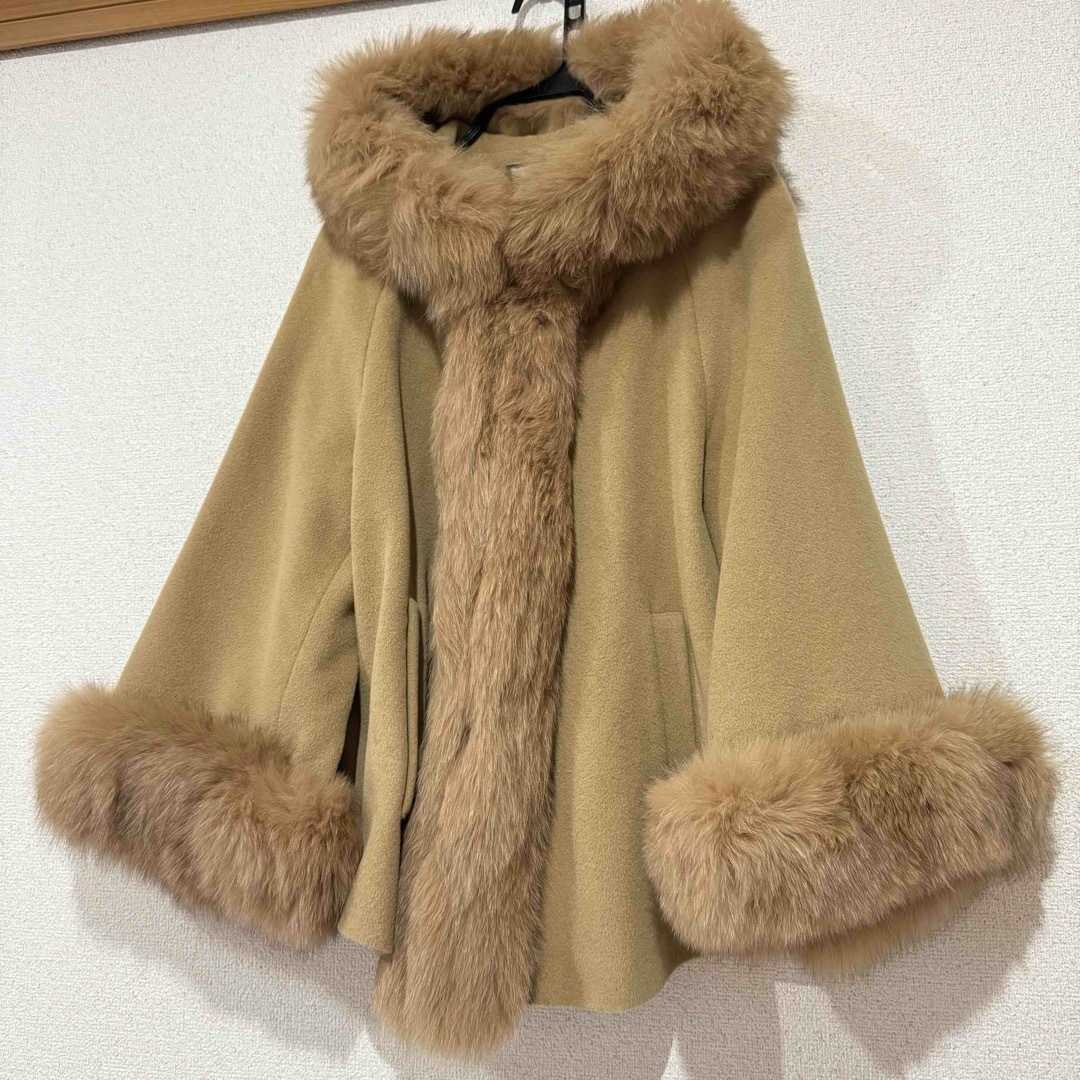 GRACE CONTINENTAL - Diagramフォックスファー&アンゴラ フード