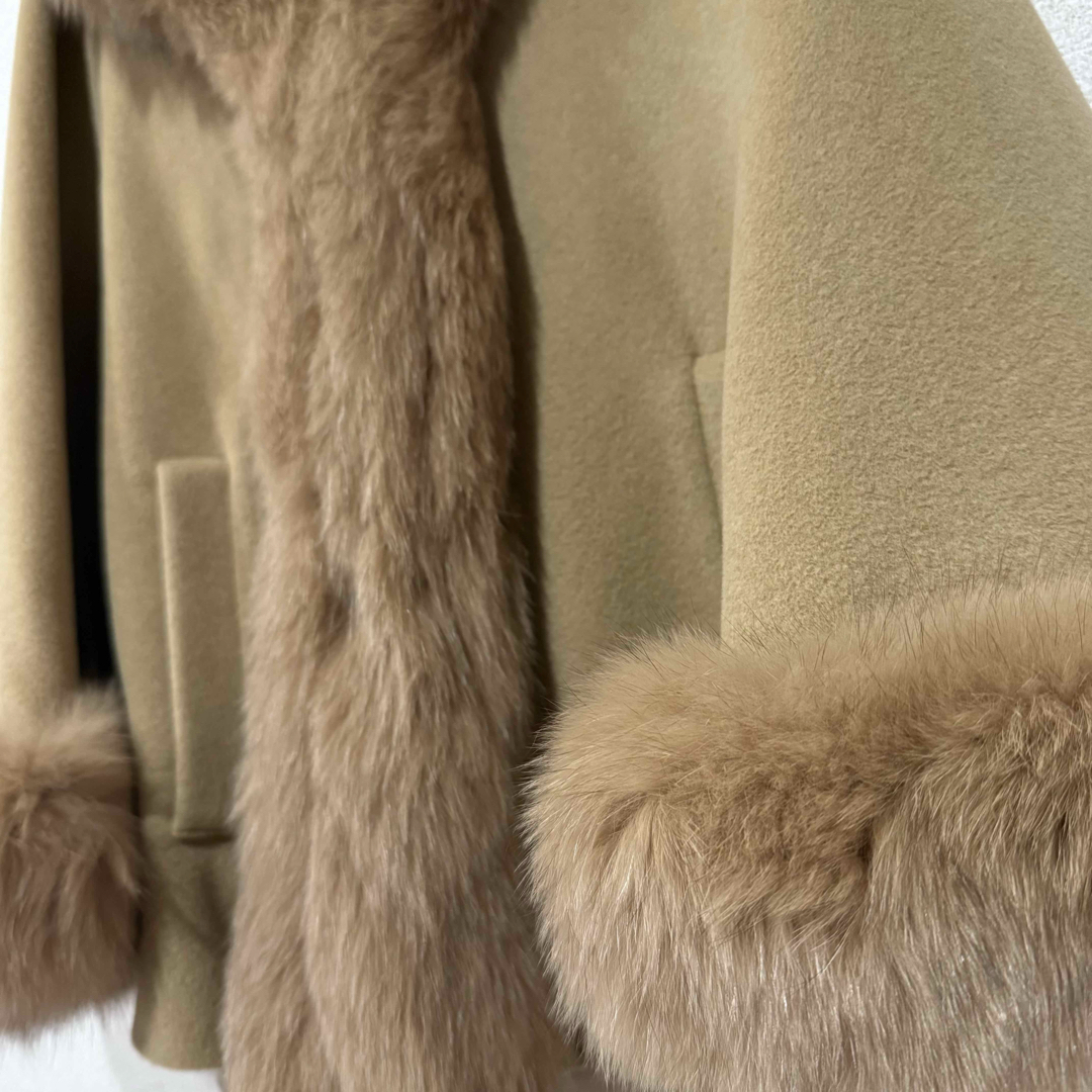 GRACE CONTINENTAL - Diagramフォックスファー&アンゴラ フード