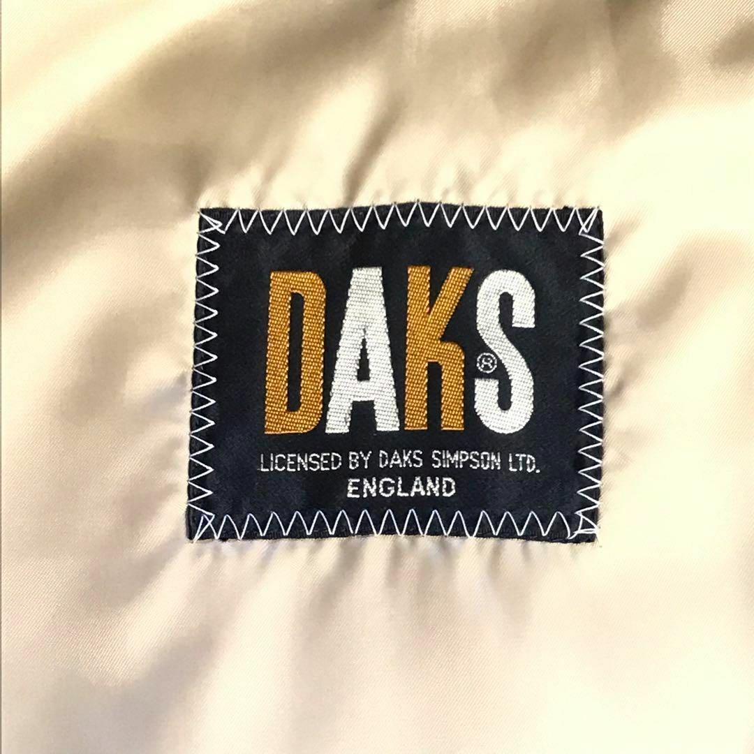DAKS - DAKS【ベージュ☆Lサイズ】ステンカラー コート ライナー付き