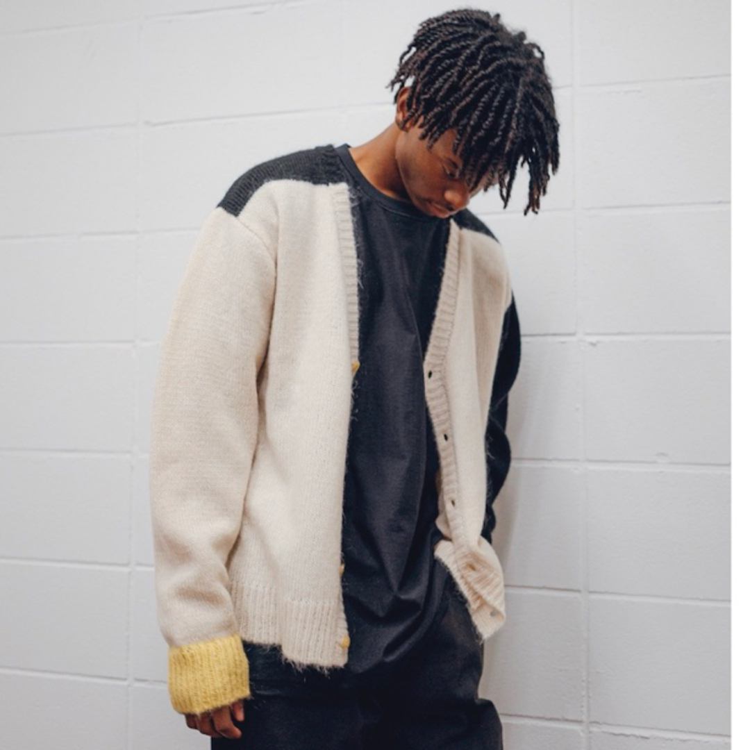 unused×richardson モヘアカーディガン サイズ3