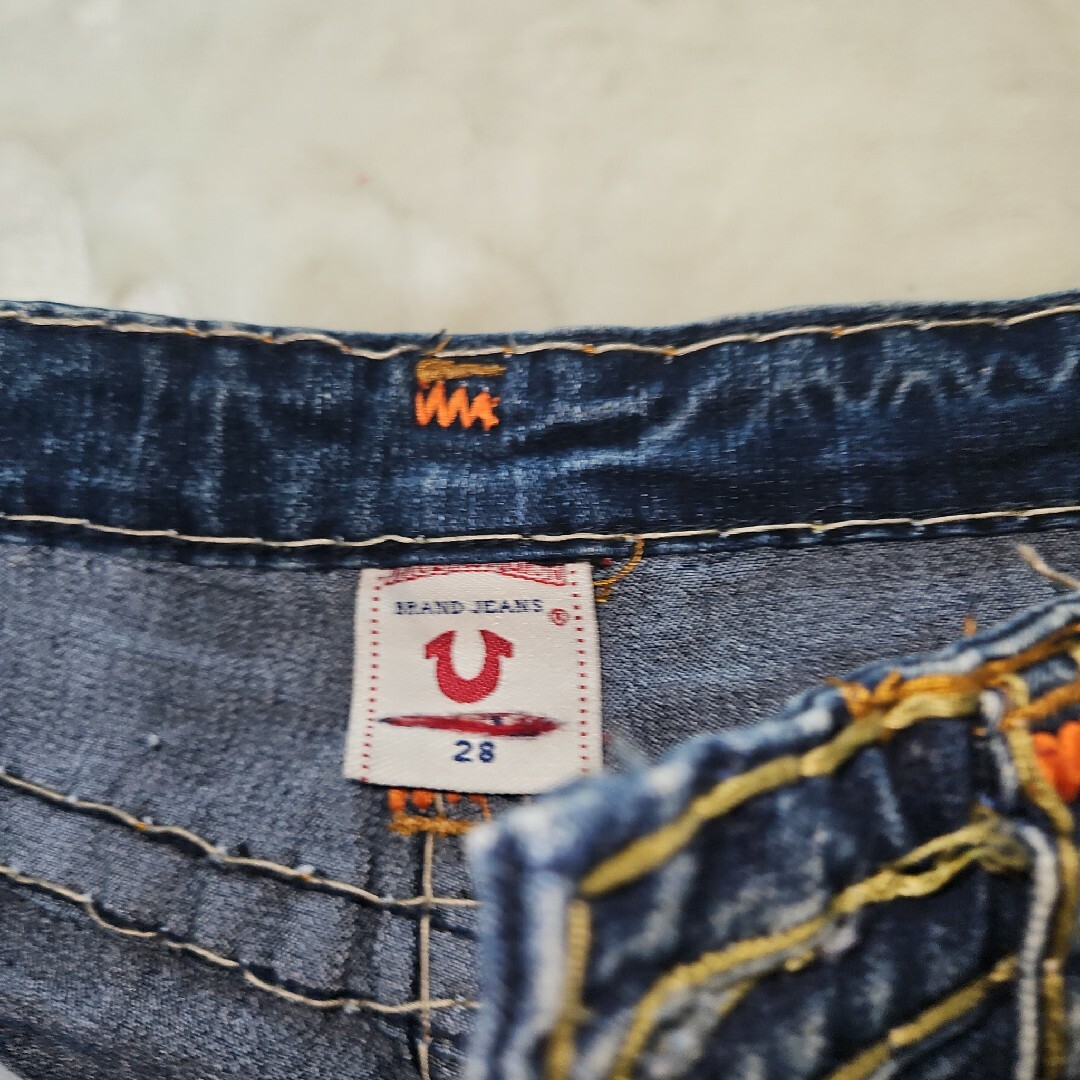 True Religion - 【TRUE RELIGION】デニムパンツ ロゴ入り サイズ28の