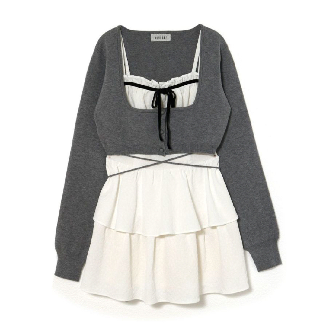Bubbles - 【BUBBLES】レイヤードティアードワンピースの通販 by