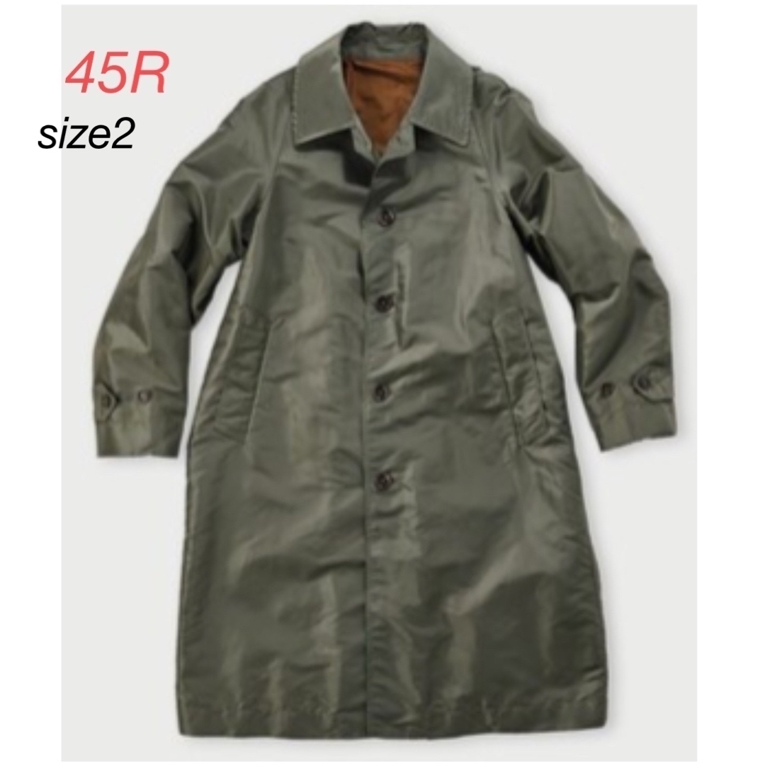 45R - 45R 厚ナイロンの908ステンカラーコートの通販 by ホプモル's