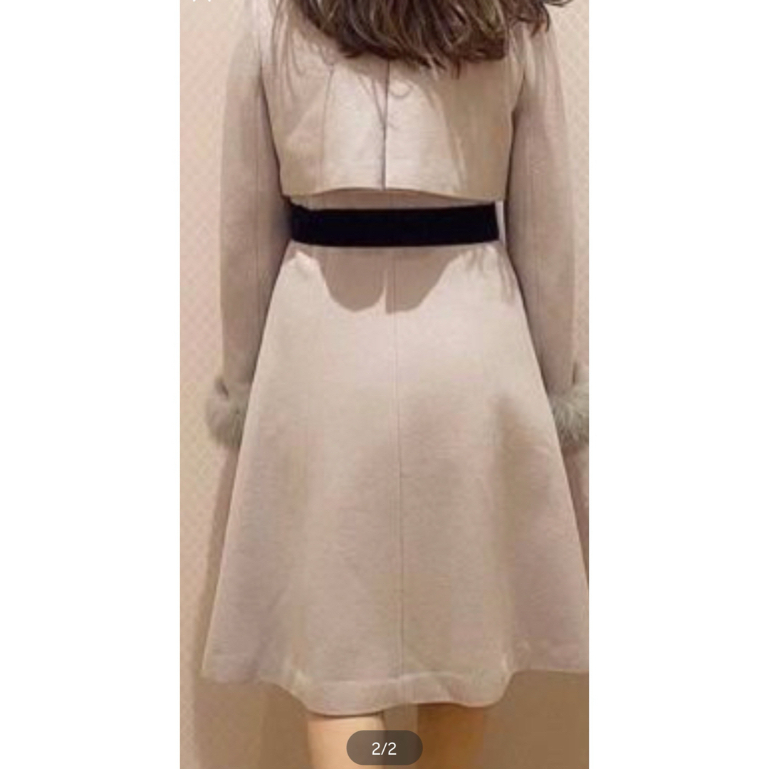 LAISSE PASSE - レッセパッセ ノーカラーコート プリンセスコートの