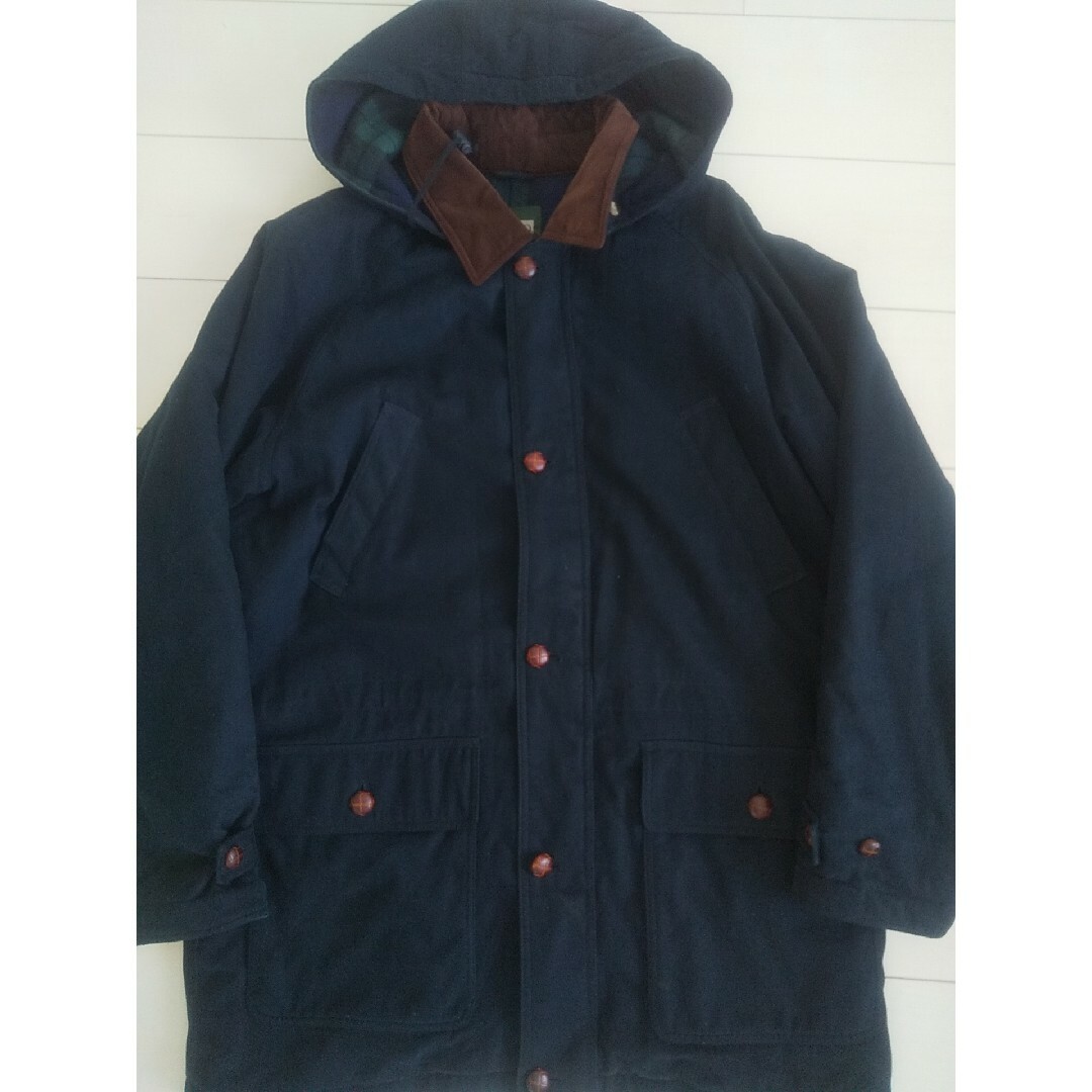 90s オールドユニクロ オーバージャケット ネイビー XL C−YK5の通販