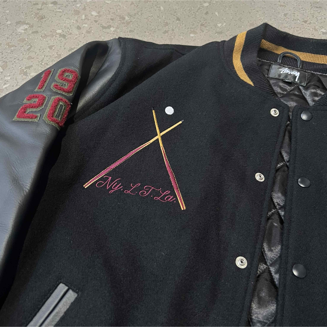 STUSSY - stussy 40th anniversary varsity jacketの通販 by KJ