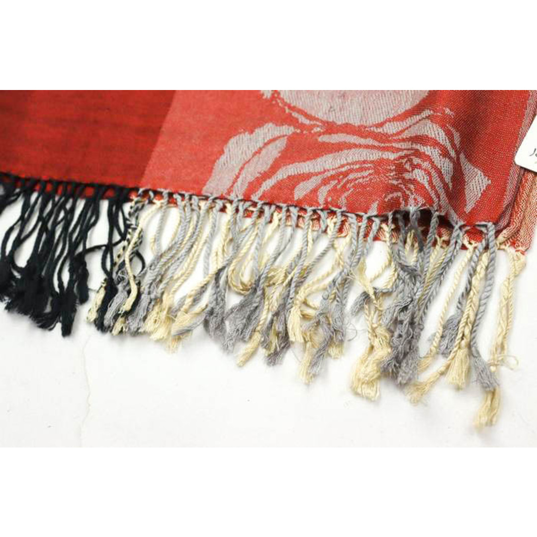 ジュクロイスソワ ストール 花柄 ブランド 小物 レディース レッド JE