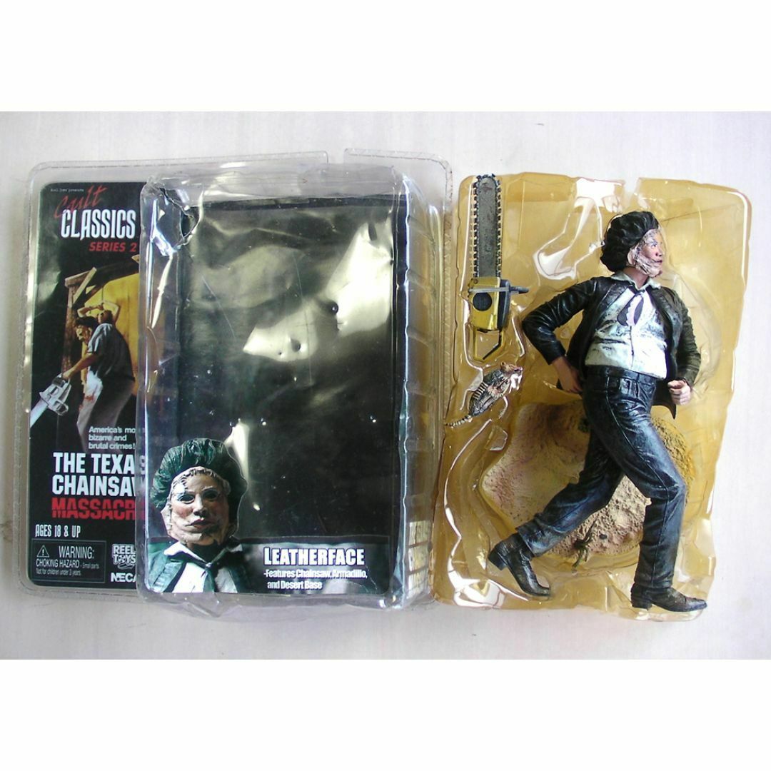 悪魔のいけにえ レザーフェイス テキサスチェーンソー フィギュア ネカ