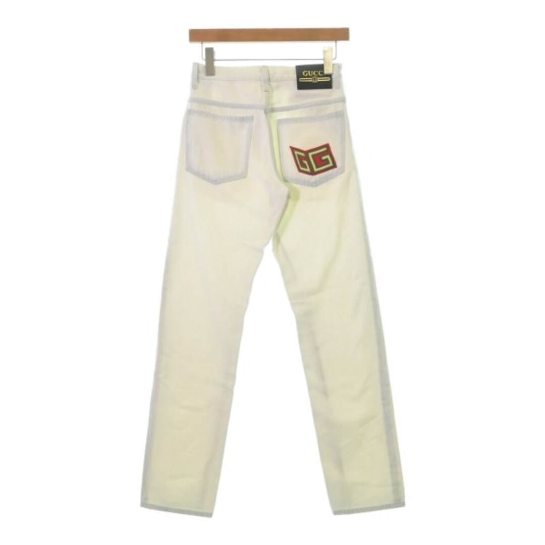 GUCCI - GUCCI グッチ デニムパンツ S 白 【古着】【中古】【送料無料