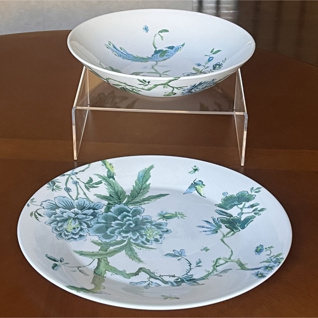WEDGWOOD - 【美品】ジャスパー・コンラン☆シノワズリホワイト☆2点の