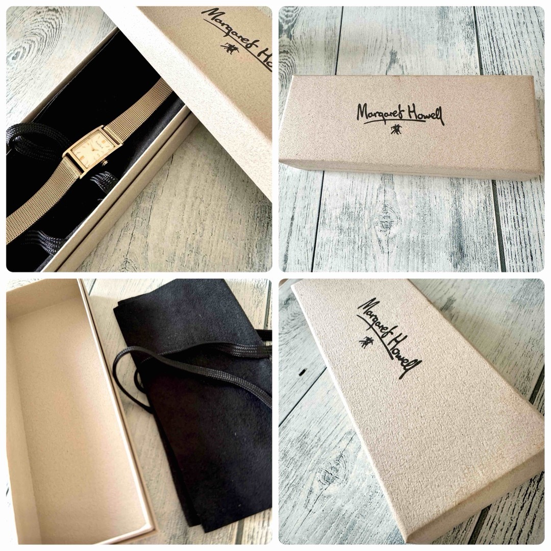 MARGARET HOWELL - 【電池交換済】MARGARET HOWELL スクエア イエロー