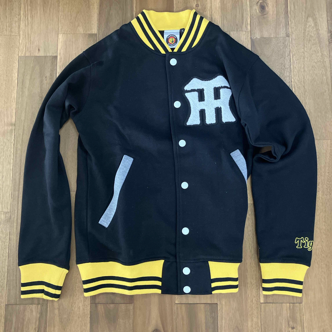 阪神タイガース - 阪神タイガース ポンチスタジャン ブラックの通販 by