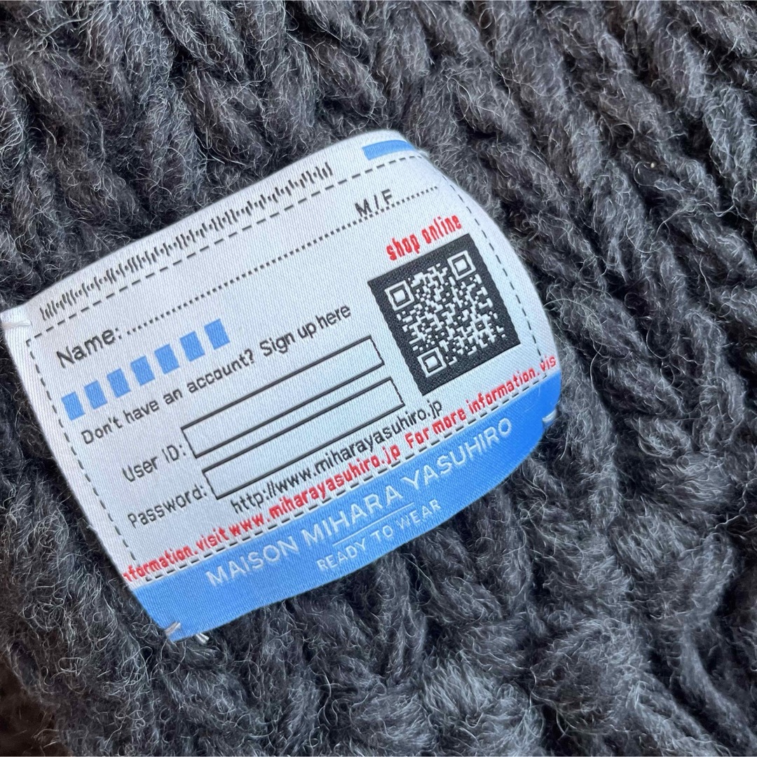 MIHARAYASUHIRO - 新品未使用 定価66000円 ミハラヤスヒロ ニット