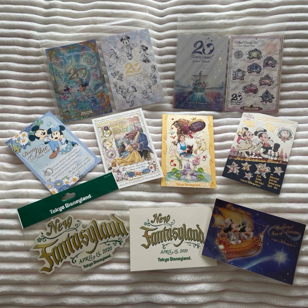Disney - ディズニー 過去イベント ポストカード ステッカー 等 新品