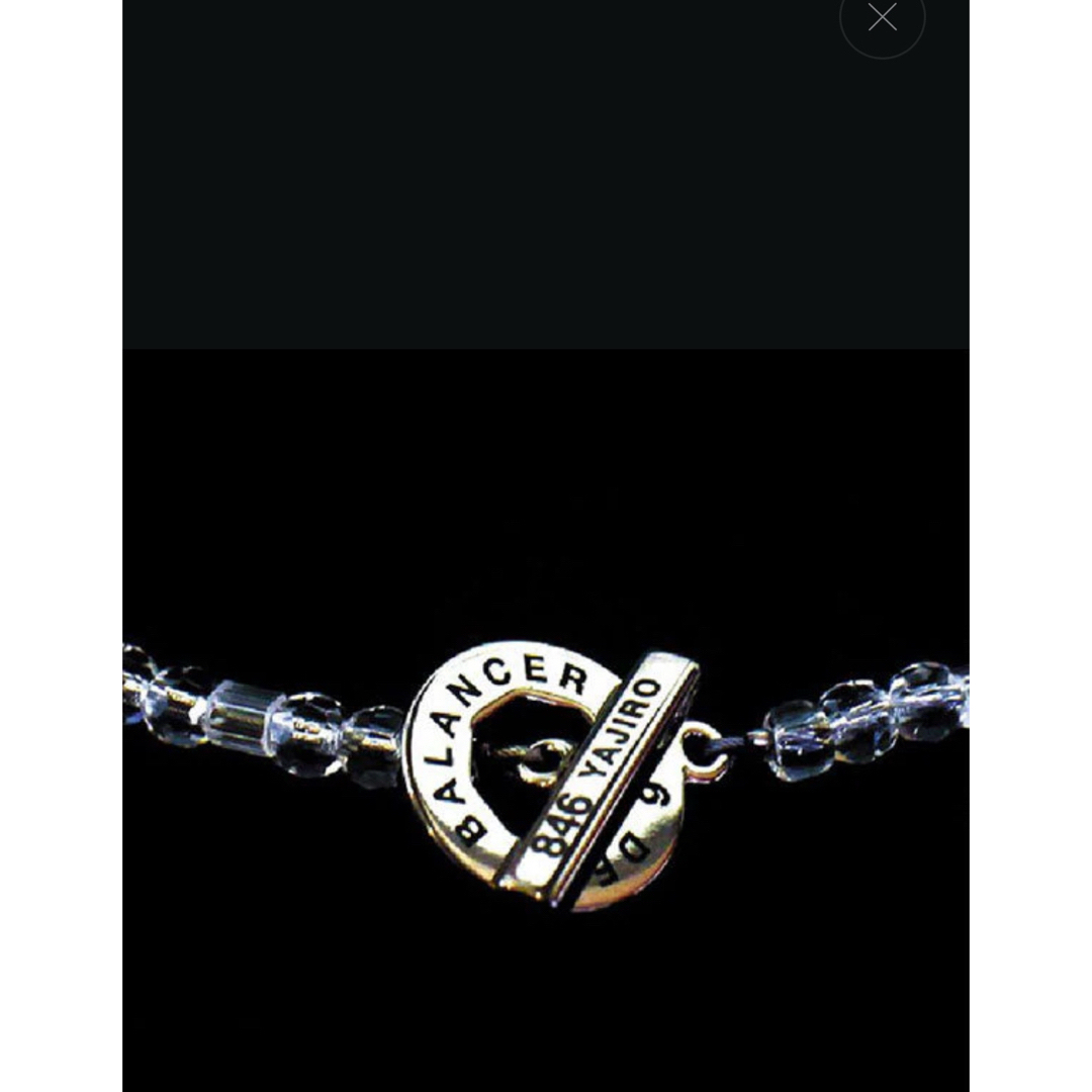 ヤジロ846 リカバリースポーツネックレス サファイアブルー/シルバー