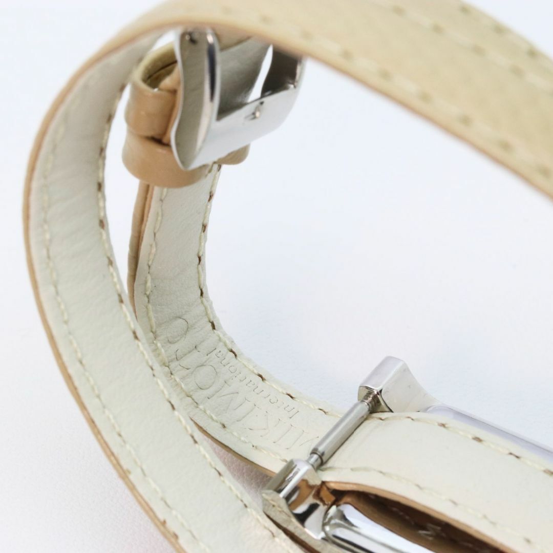 MIKIMOTO - ミキモト インターナショナル 時計 二重巻き レザー 腕時計