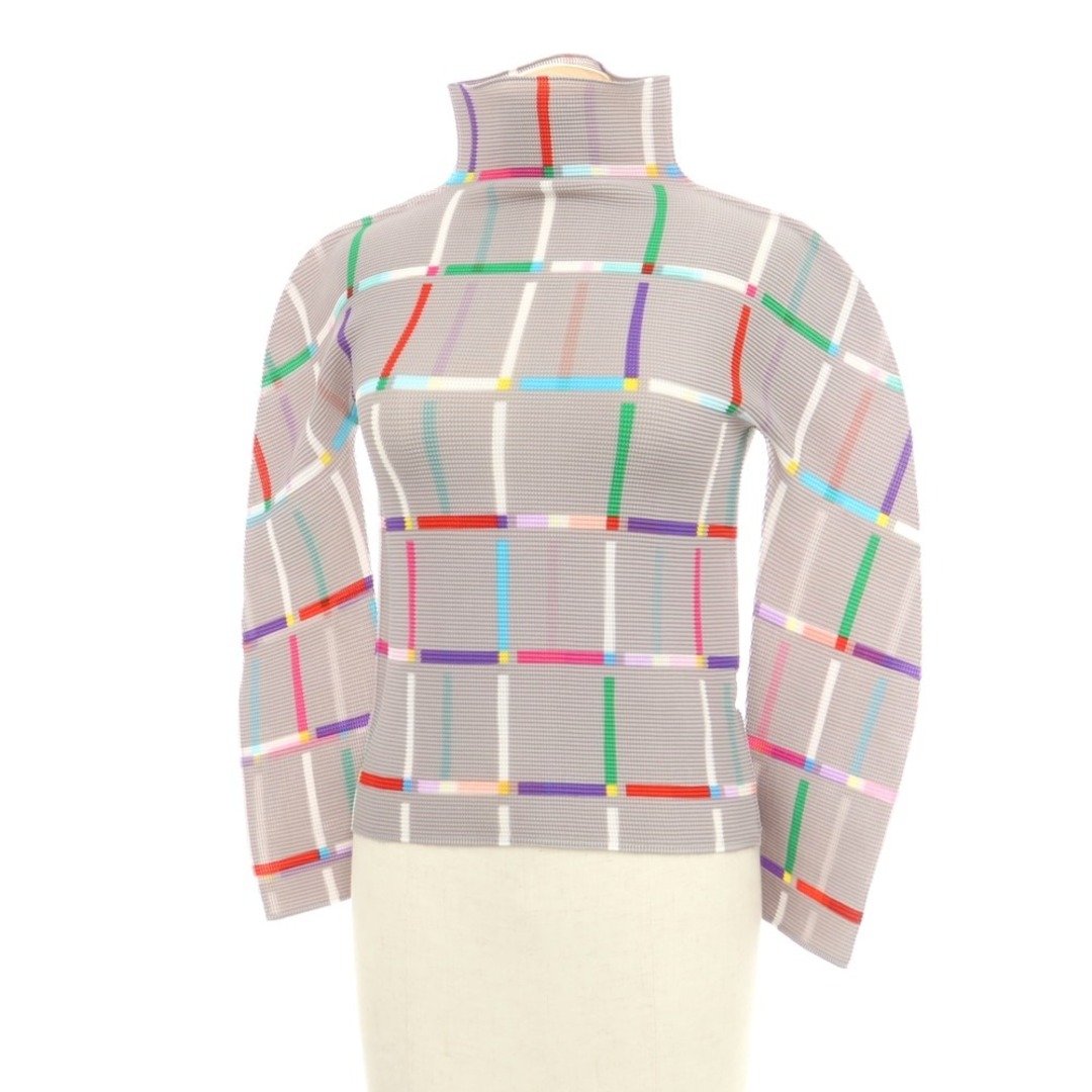 レア ISSEY MIYAKE イッセイミヤケ ワッフルプリーツハイネック