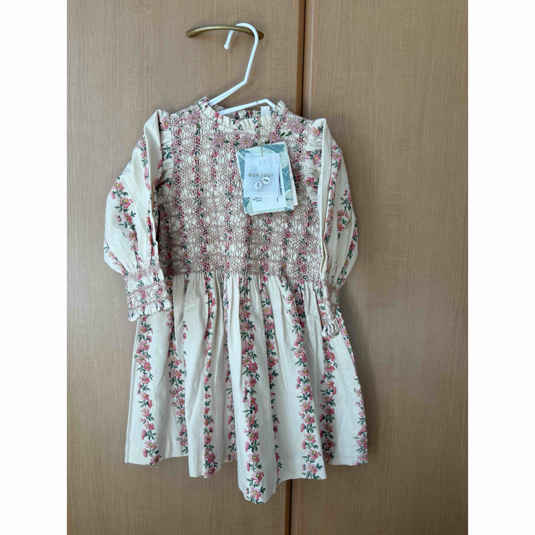 ワンピース Bonjour diary 2024ss HONEY PIA DRESS 8Y Bonjour diary