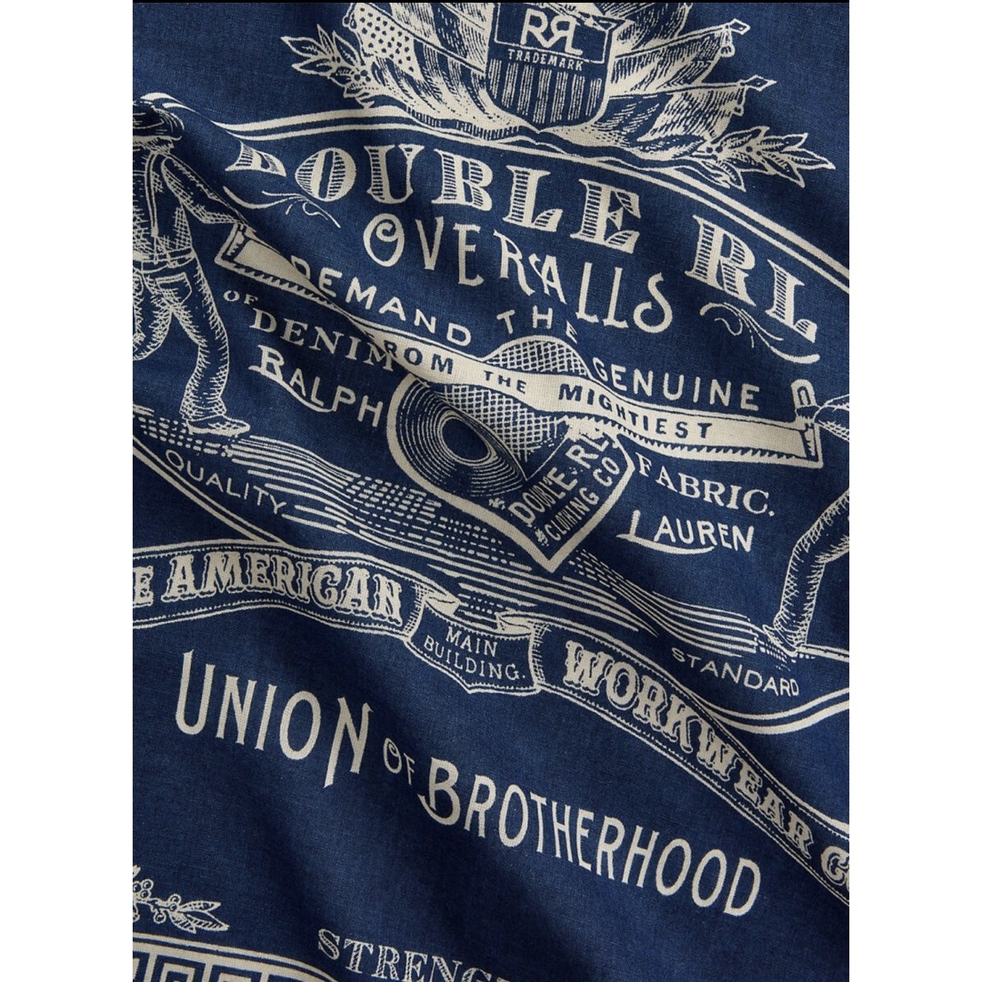 RRL - 新品*RRL*ロゴ コットン バンダナ * ダブルアールエルの通販 by