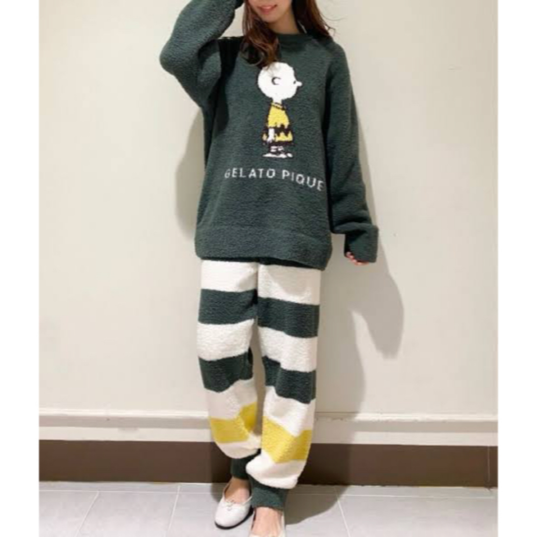 gelato pique - ジェラートピケ ルームウェア スヌーピー チャーリー