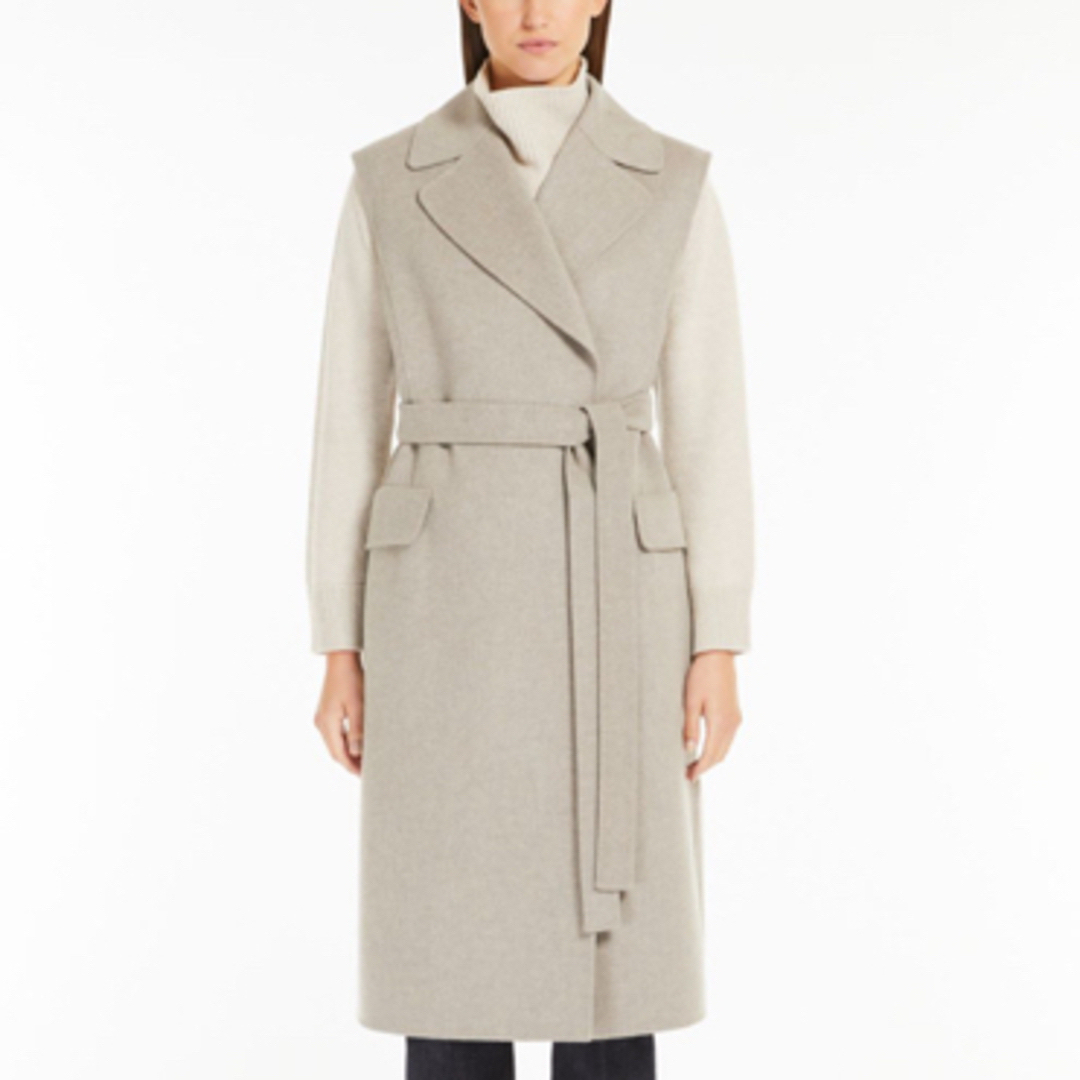 S Max Mara - マックスマーラ MAXMARA ピュア ウール ダブルフェイス