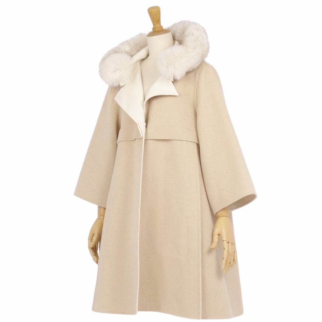 FOXEY - 美品 フォクシー FOXEY シャムニーコート フード付き