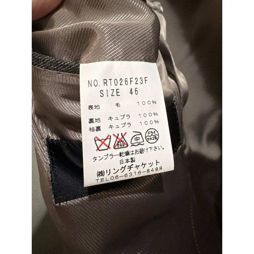 RING JACKET MEISTER - タグ有 リングヂャケット マイスター グレー