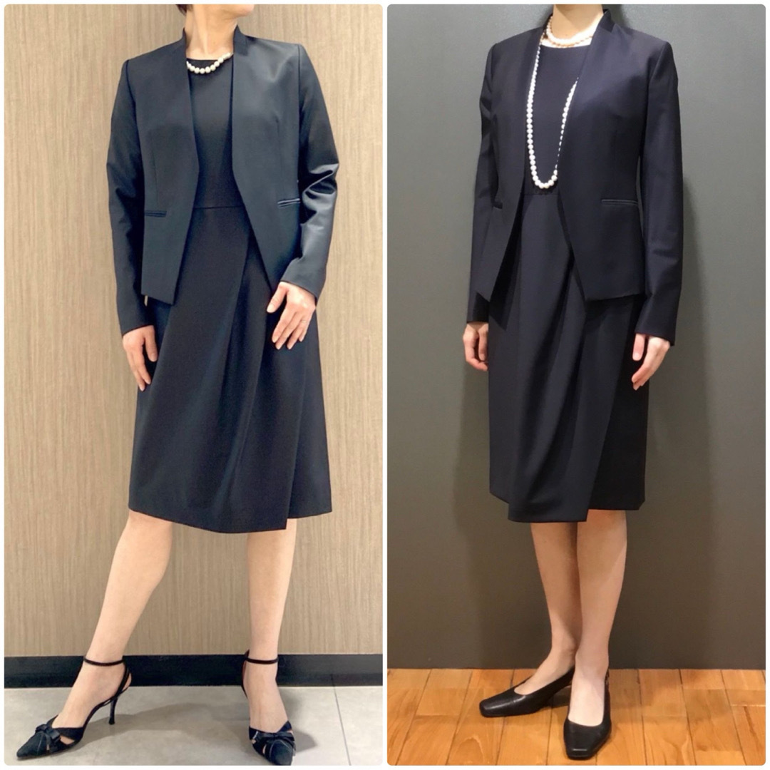 Theory luxe - 新品同様 theory luxe Executive ワンピーススーツ 黒