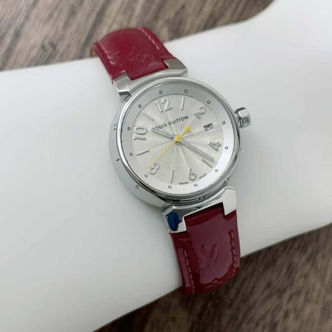 LOUIS VUITTON - 外箱付 ルイヴィトン タンブール デイト モノグラム