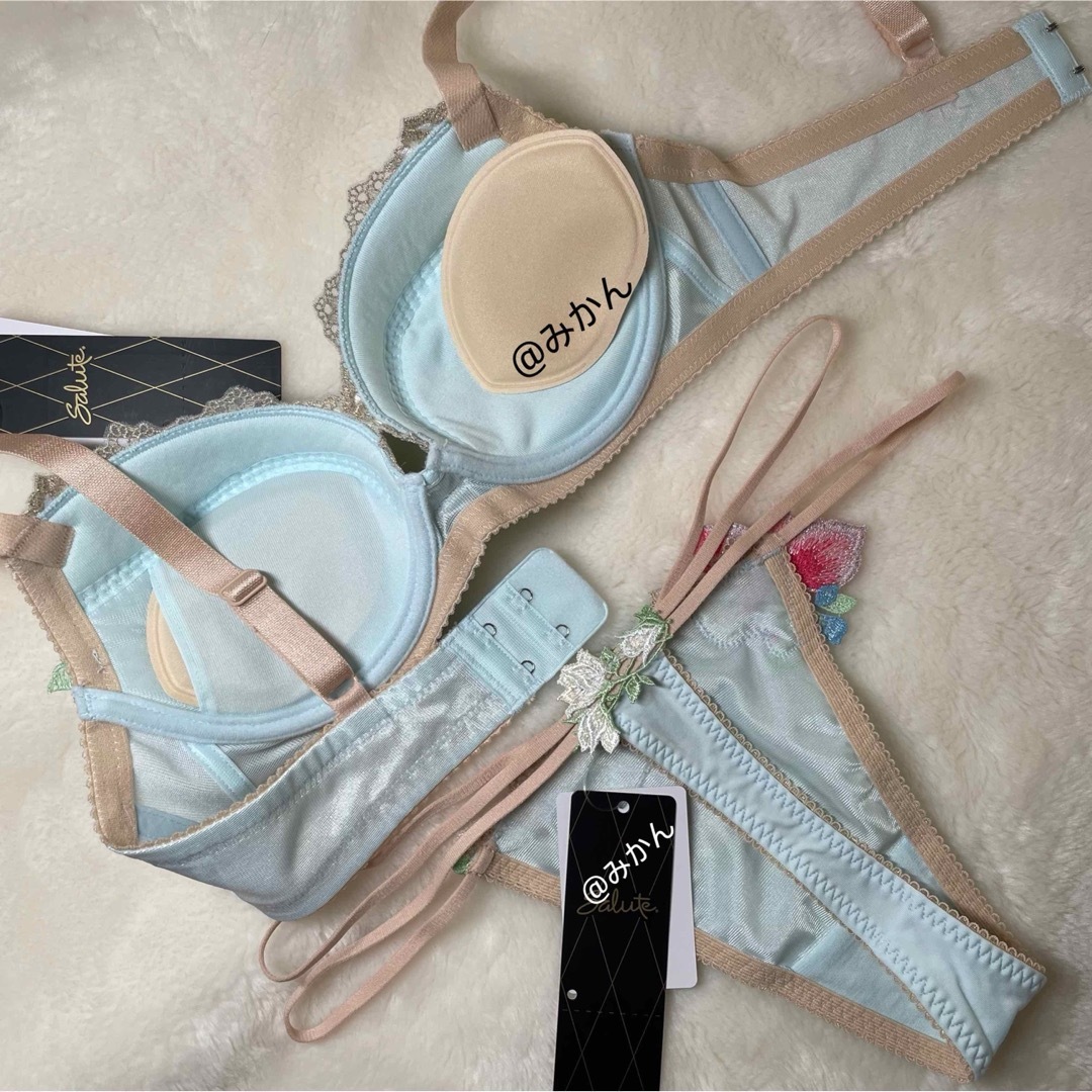 Wacoal - サルート11グループリボンブラソングセット(サックス)の通販