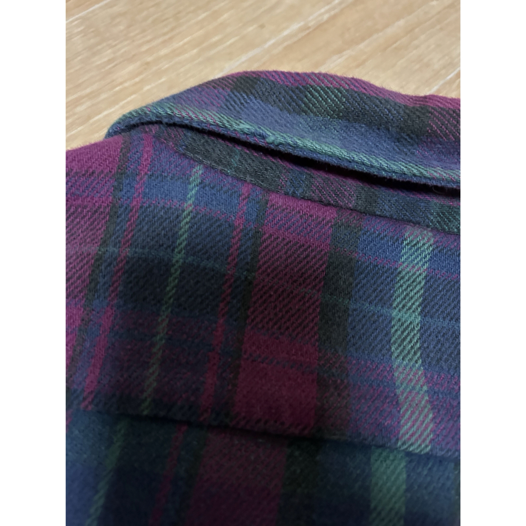 FIVE BROTHER - 70s80s USA製 FIVEBROTHER 三角タグ フランネルシャツ