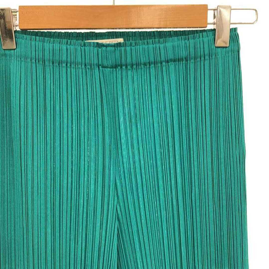 PLATS PLEATS プリーツパンツ サイズ3 オリーブグリーン PLATS PLEATS
