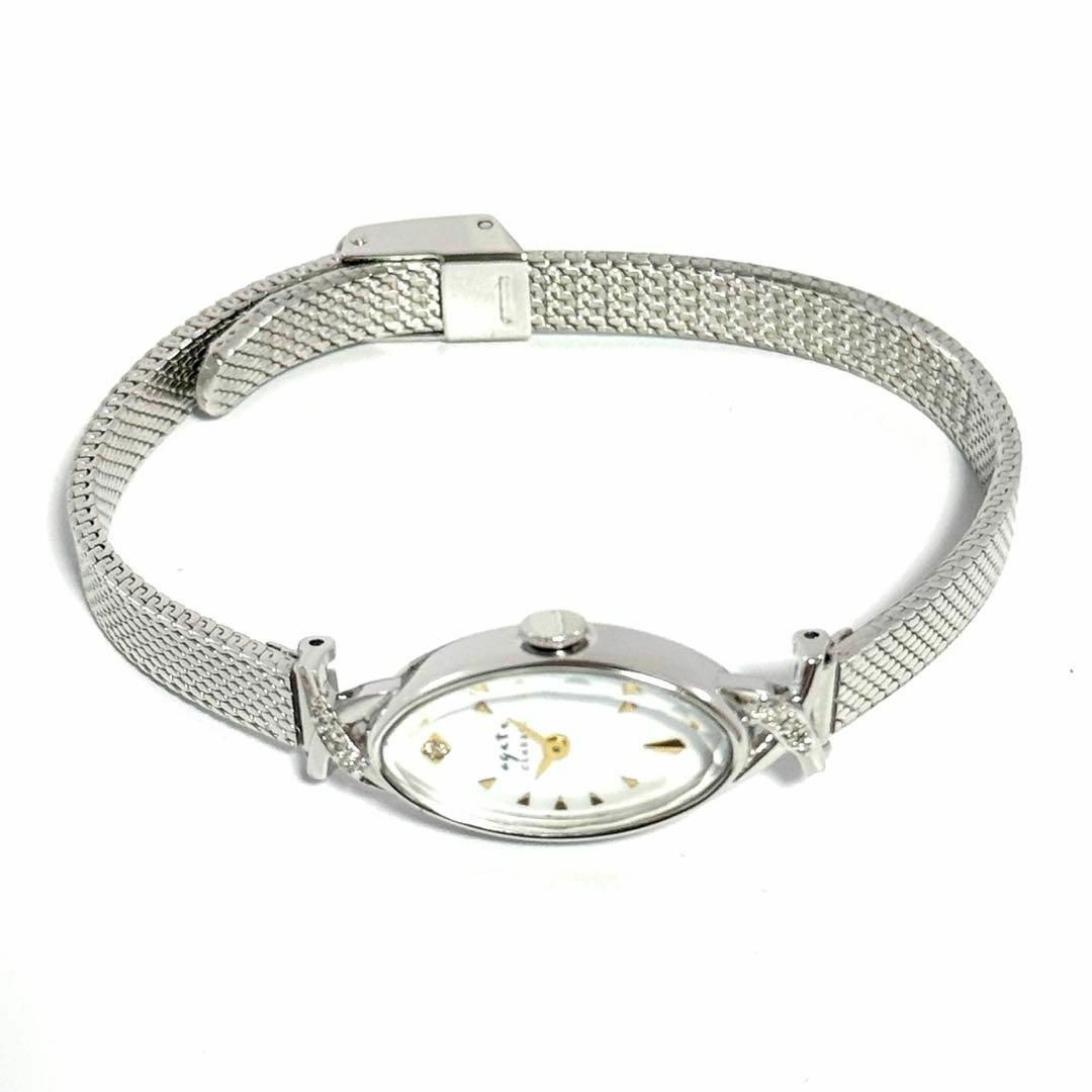 agete - 【定価約19万】アガット 時計 オーバルフェイス ジュエリー