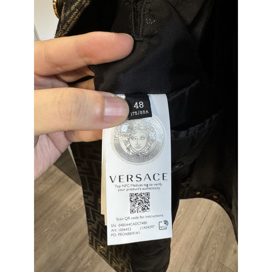 FENDACE - 激レア FENDACE FENDI VERSACE ズッカ柄 ジャケットの通販