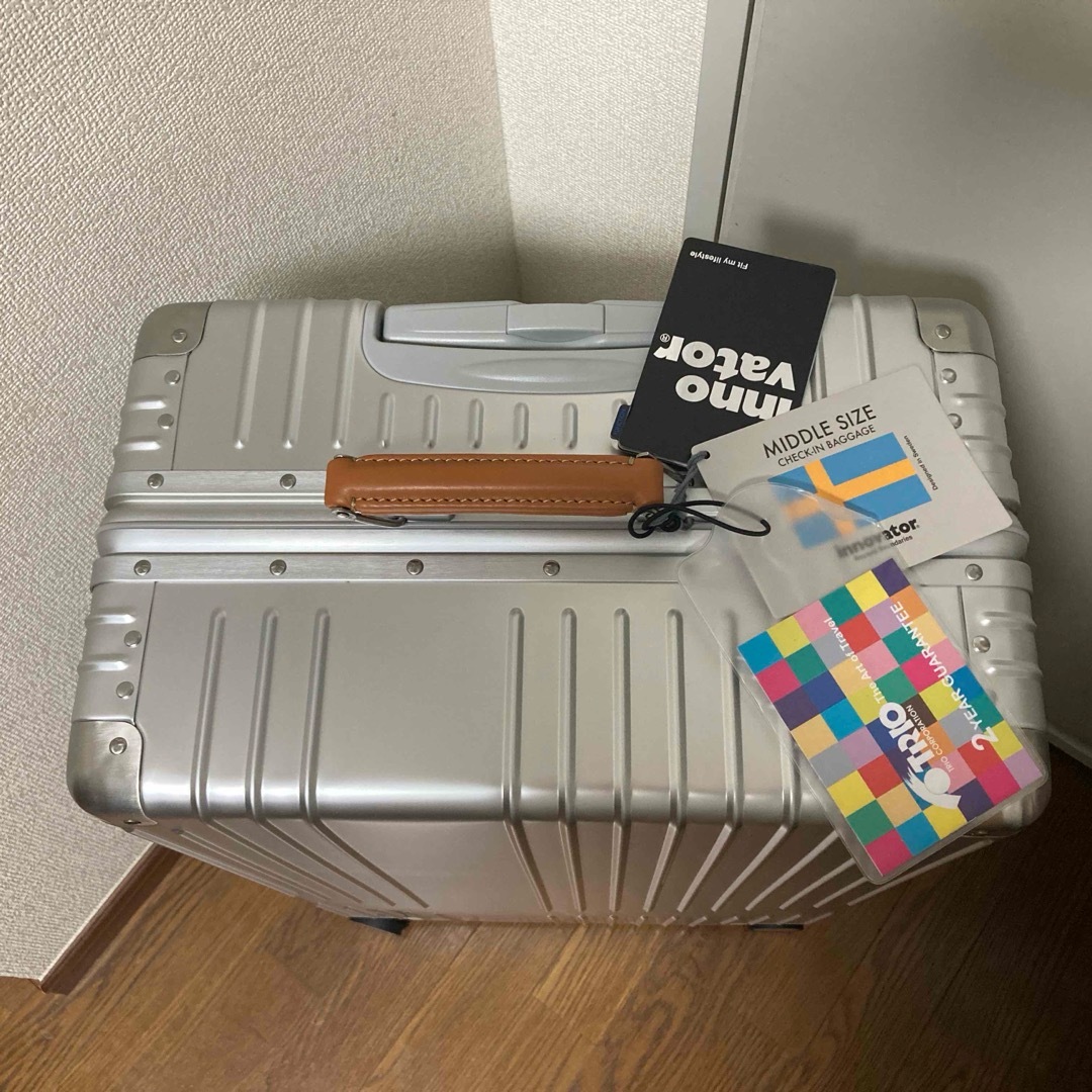innovator - 【新品・未使用】イノベーター アルミスーツケース 70Lの