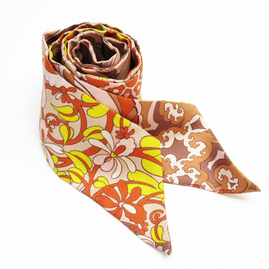 HERMES - エルメス HERMES スカーフ ツイリー シルク マルチカラー