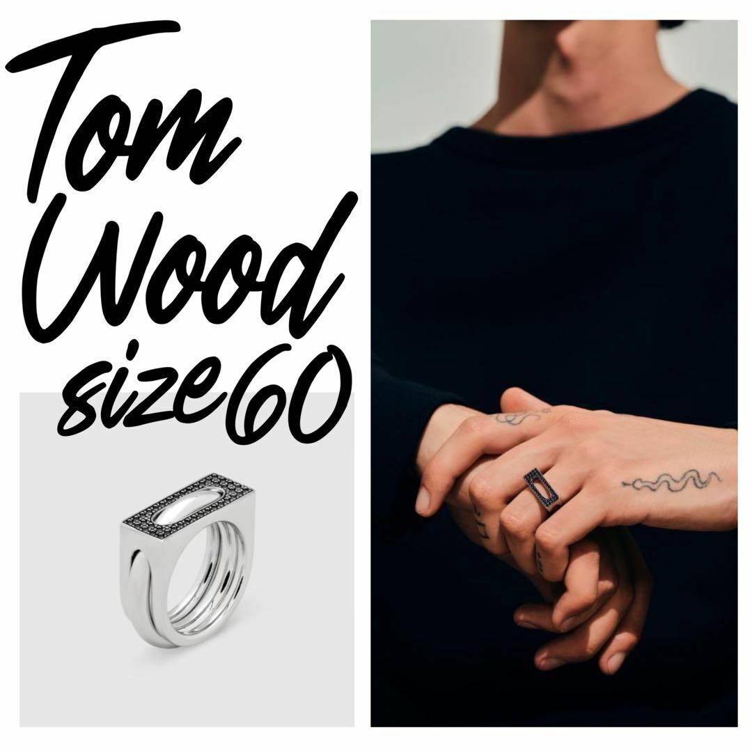 TOM WOOD - 【定価8.5万】TOMWOOD cageリング ブラックスピネル
