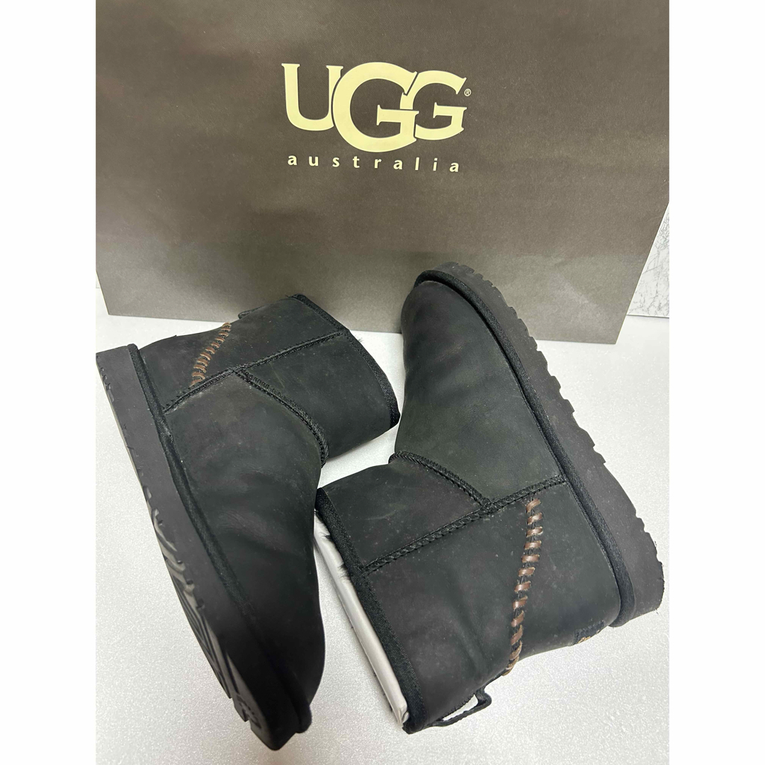 UGG - 【美品希少品】UGGアグCLASSIC MINI DECOムートンショートブーツ